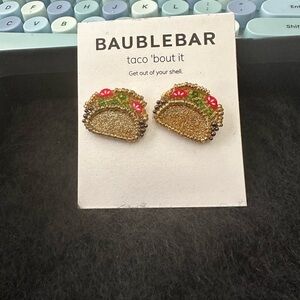 Baublebar Taco earrings